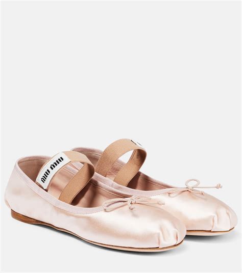 pink Miu Miu Ballet flats for Women 